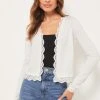 Lipsy Broderie Lace Cardigan