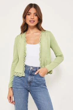 Lipsy Broderie Lace Cardigan