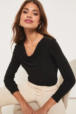 Lipsy Cowl Neck Top