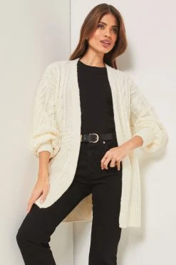 Lipsy Mixed Cable Cardigan