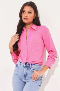 Lipsy Pocket Button Up Shirt