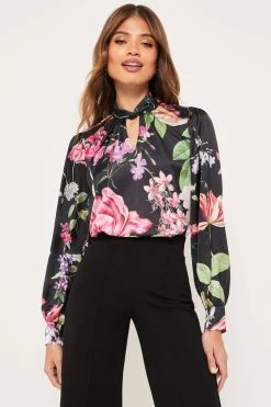 Lipsy Cut Out Detail Blouse