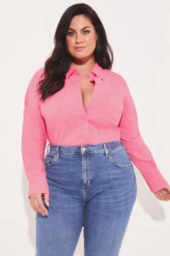 Lipsy Pocket Button Up Shirt