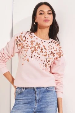 Lipsy Crew Neck Sweatshirt