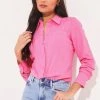 Lipsy Pocket Button Up Shirt