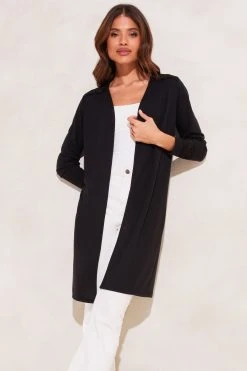 Lipsy Longline Crochet Cardigan