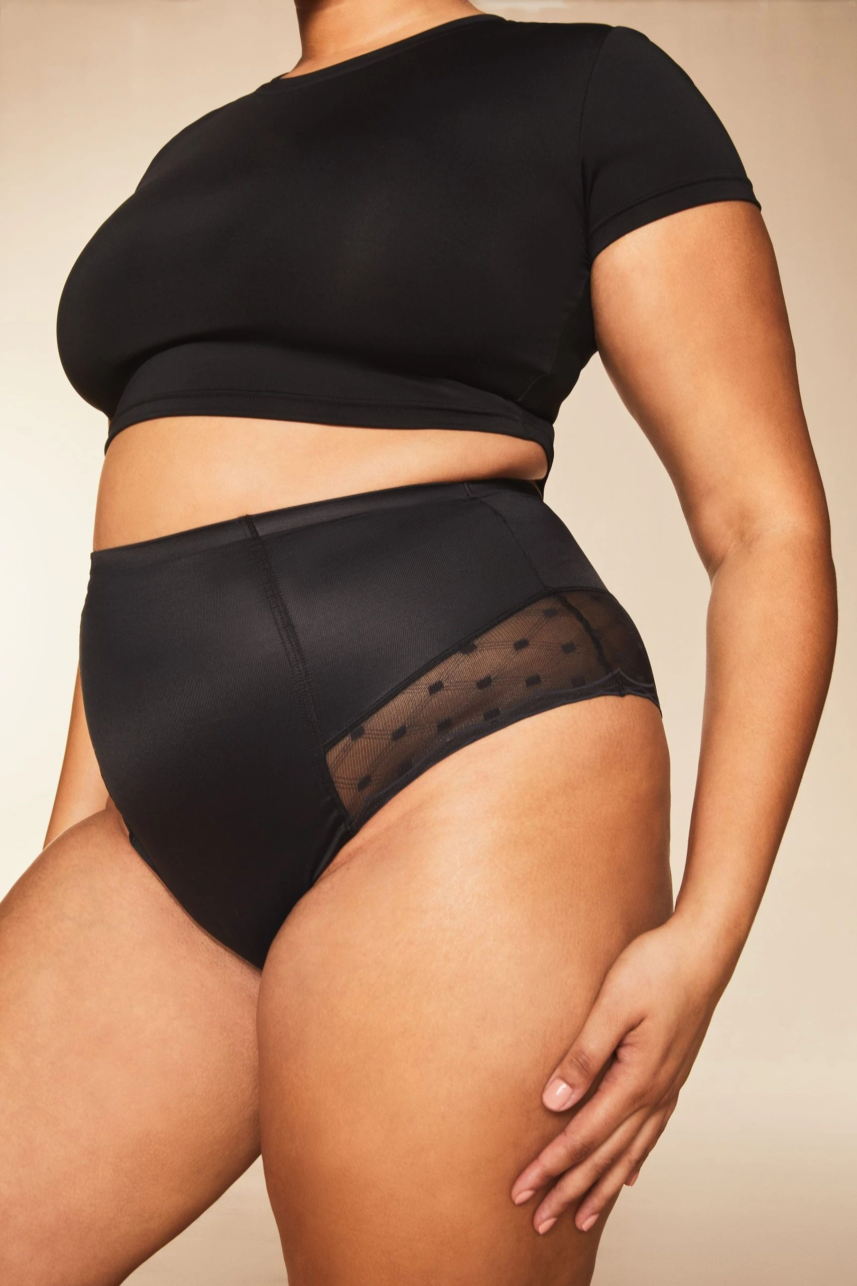 Lipsy Sculpt Medium Control Shapewear High Waist Brief - Image 3