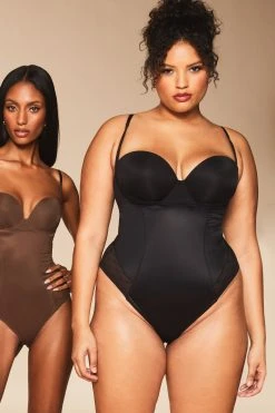 Lipsy Sculpt Medium Control Wear Your Own Bra Shapewear Body