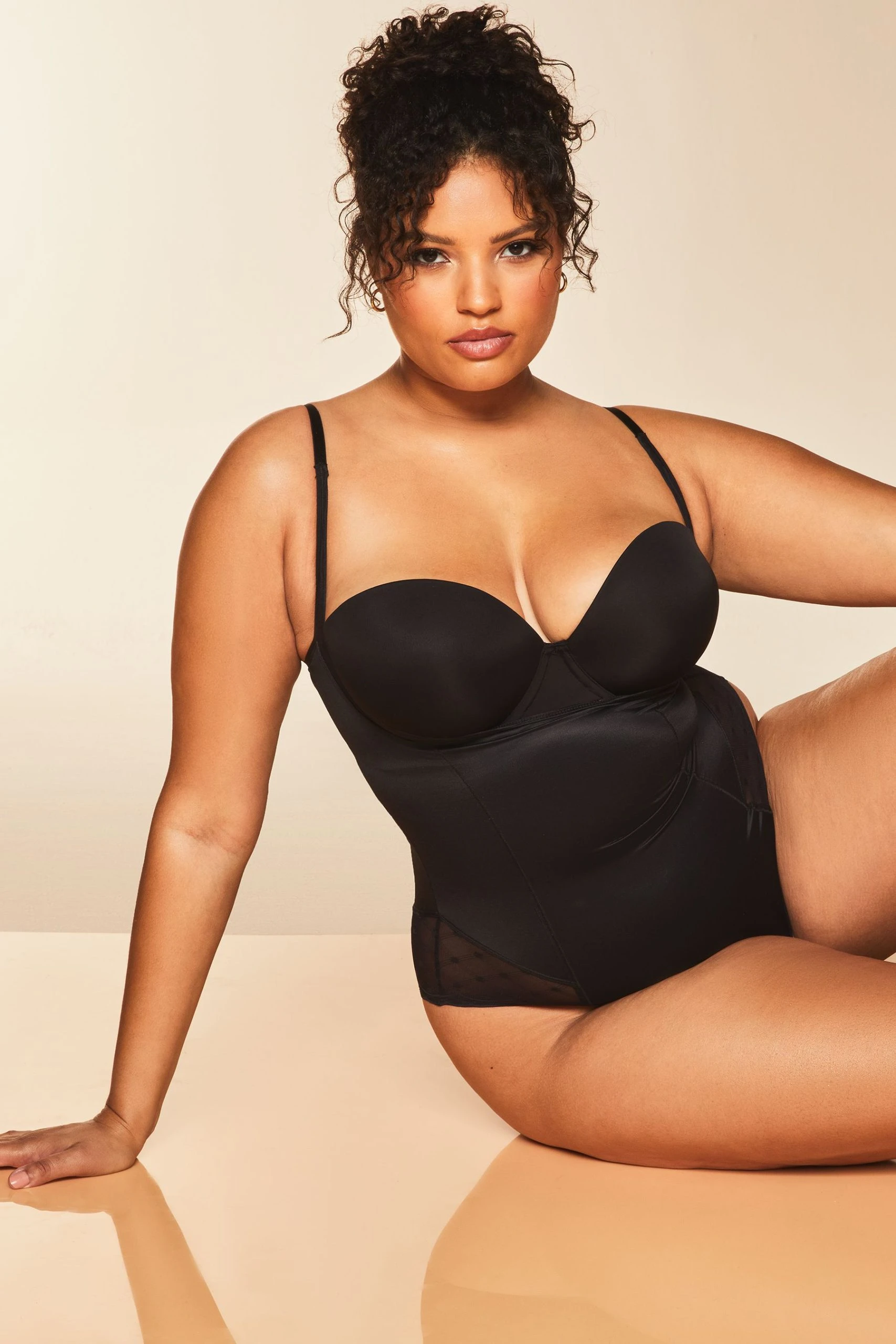 Lipsy Sculpt Medium Control Wear Your Own Bra Shapewear Body - Image 3