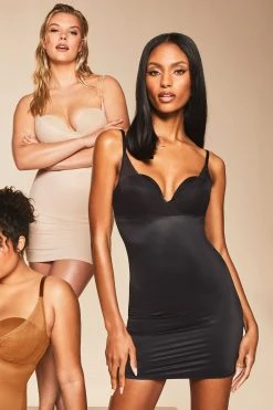 Lipsy Sculpt Medium Control Wear Your Own Bra Shapewear Slip