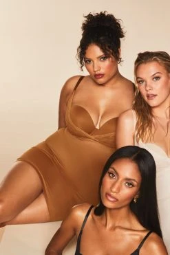 Lipsy Sculpt Medium Control Wear Your Own Bra Shapewear Slip