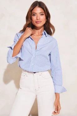 Lipsy Poplin Button Up Shirt