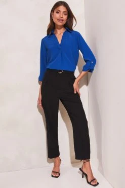 Lipsy Notch Neck 3/4 Sleeve Blouse -Next Sales K62639s3