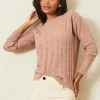 Lipsy Cable Crew Neck Jumper