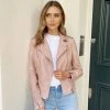 Lipsy Faux Leather Biker Jacket