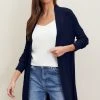 Lipsy Edge To Edge Ribbed Cardigan
