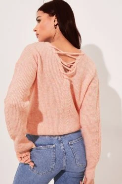 Lipsy Cross Back Knitted Jumper