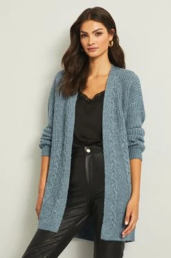 Lipsy Mixed Cable Cardigan