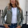 Lipsy Faux Leather Biker Jacket