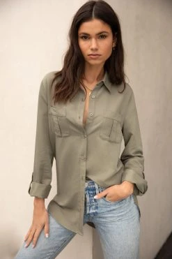 Lipsy Lightweight Denim Relaxed Shirt