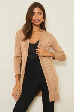 Lipsy Edge To Edge Ribbed Cardigan