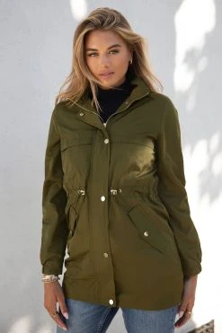 Lipsy Shower Resistant Rain Mac -Next Sales P74504s3