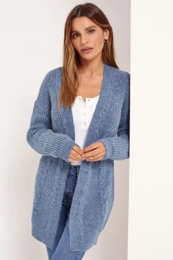 Lipsy Mixed Cable Cardigan