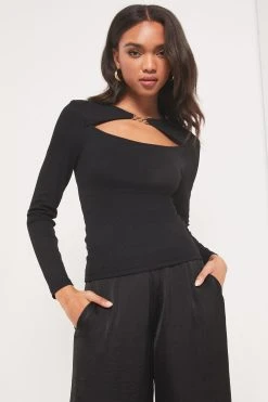 Lipsy Hardware Cut Out Top