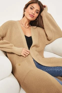 Lipsy Knitted Cable Longline Cardigan -Next Sales Q31947s4
