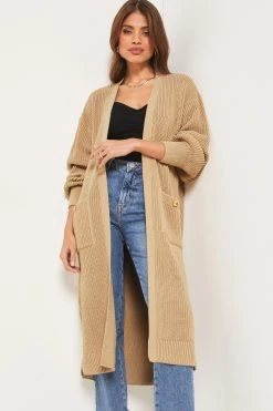 Lipsy Ribbed Knitted Longline Cardigan