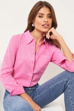 Lipsy Pocket Button Up Shirt