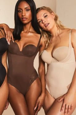 Lipsy Sculpt Medium Control Wear Your Own Bra Shapewear Body