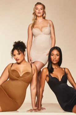 Lipsy Sculpt Medium Control Wear Your Own Bra Shapewear Slip