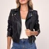 Lipsy Faux Leather Biker Jacket