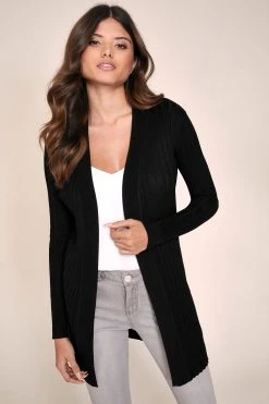 Lipsy Edge To Edge Ribbed Cardigan