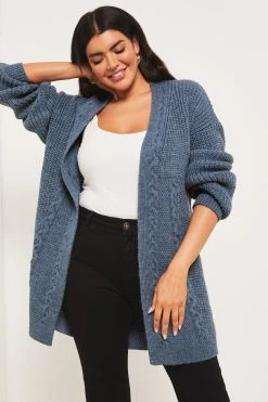 Lipsy Mixed Cable Cardigan