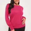 Lipsy Scallop Long Sleeve Knitted Jumper